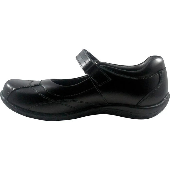 Bobble Carmen Toddler Black Soft Synthetic Leather Strap Shoes Size 1 NWT - Picture 3 of 8